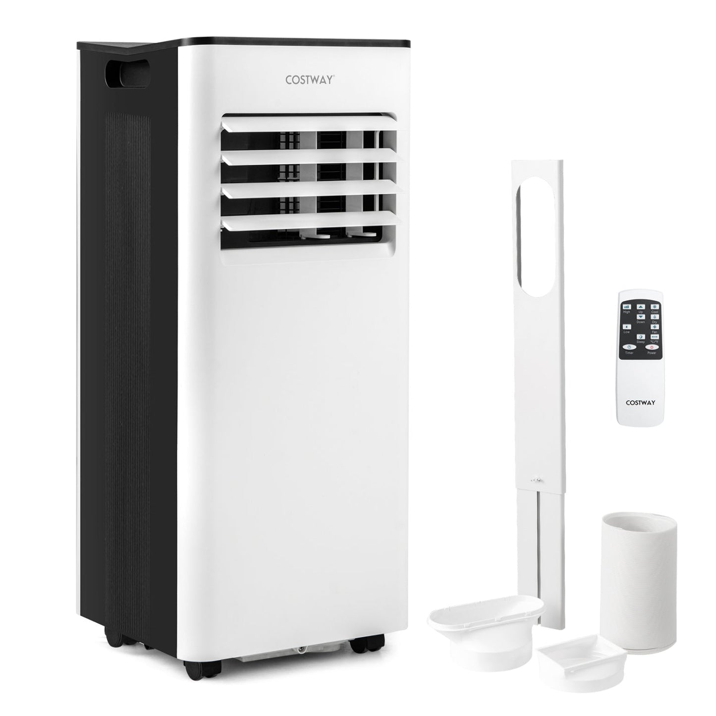 10000 BTU Portable Air Conditioner with Fan and Dehumidifier and LED Display