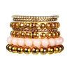 7-Piece Retro Gold Bracelet Set