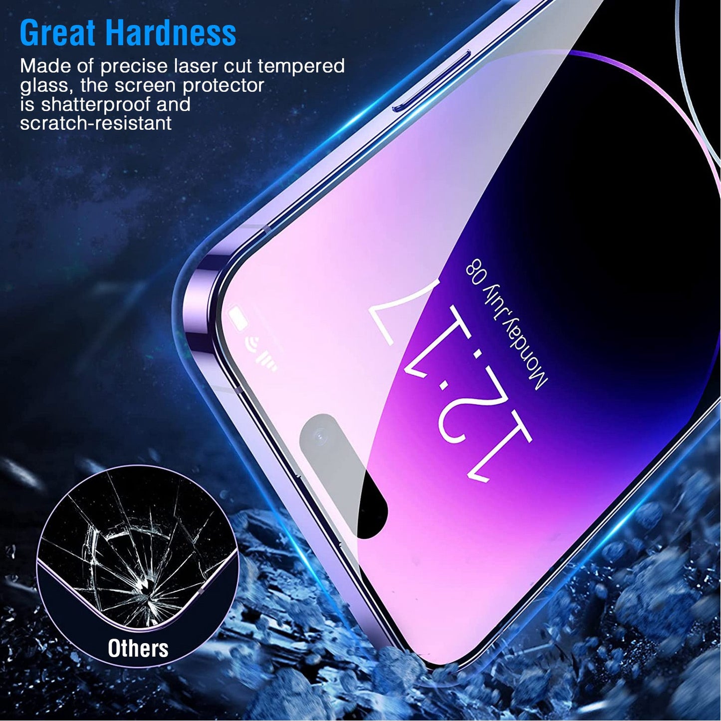 Camera Lens Protector for iPhone - 2 Pack Tempered Glass