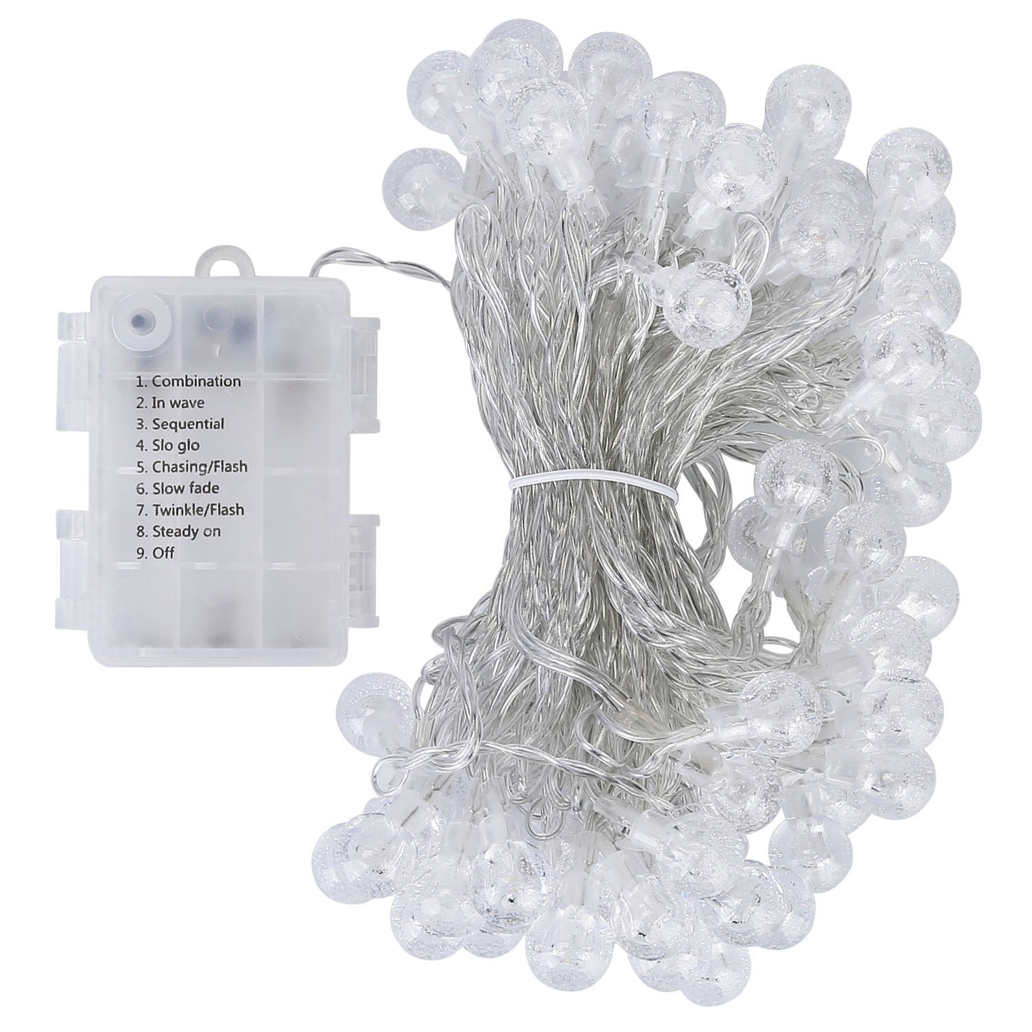 Globe String Lights 32.8ft Battery Powered with Remote Control