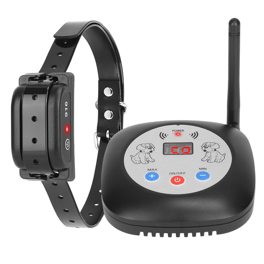Wireless Dog Fence System with GPS Tracking and Collar