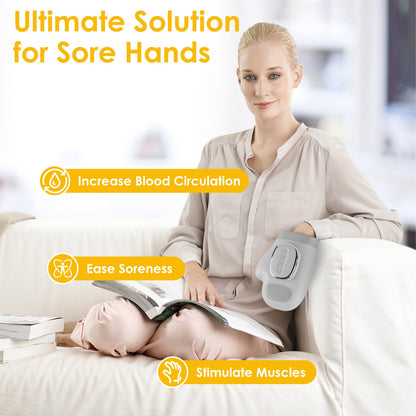 Cordless Hand Massager with Heat & Air Compression