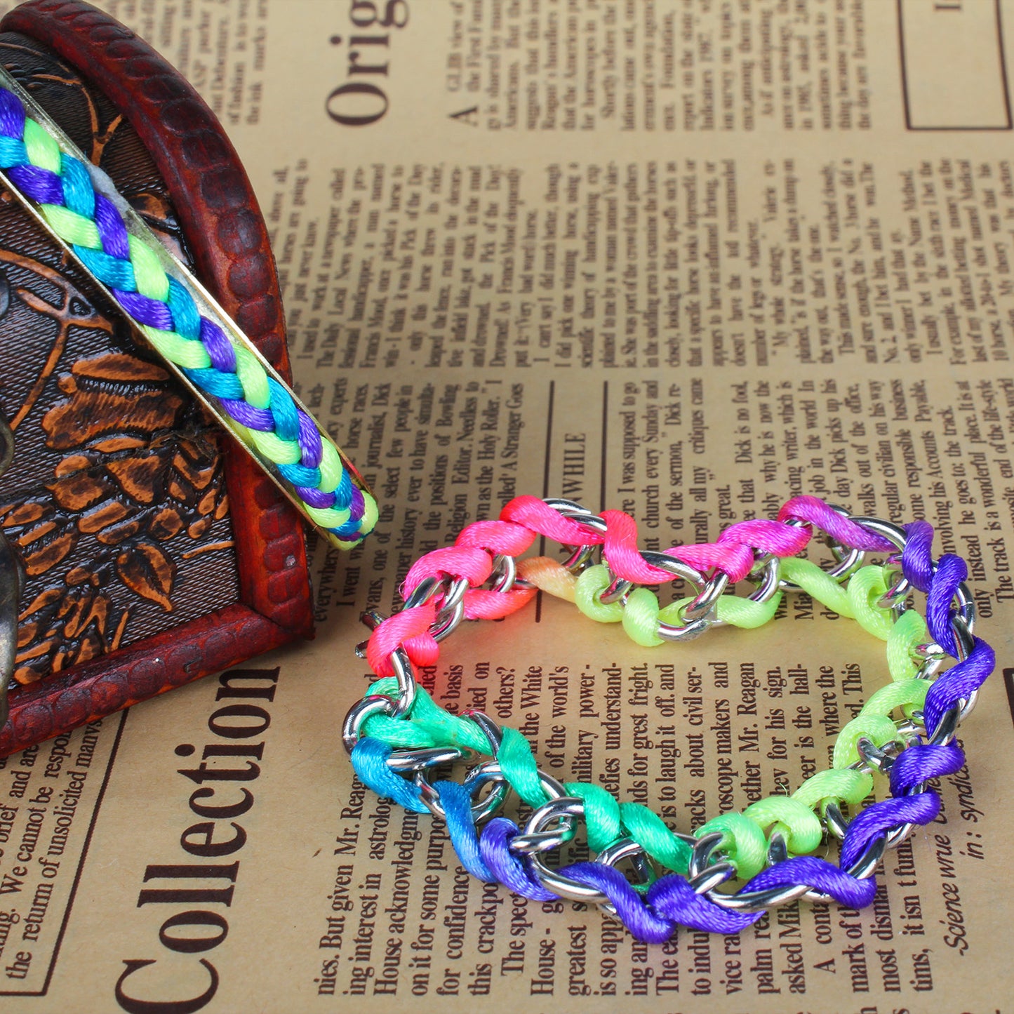 4-Piece Burnished Gold Bracelet Set