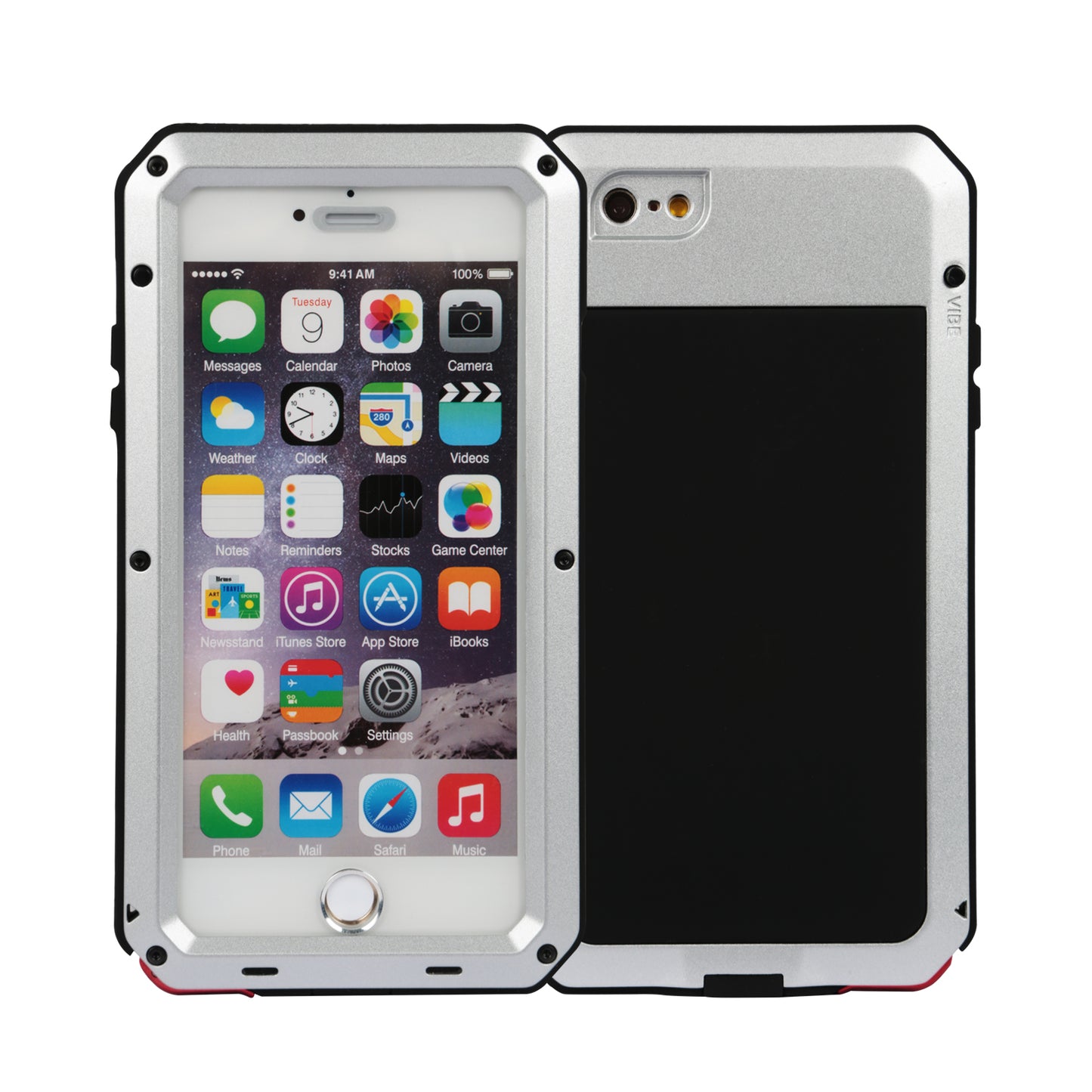iPhone 6 Plus Rugged Full Cover Case with Screen Protector