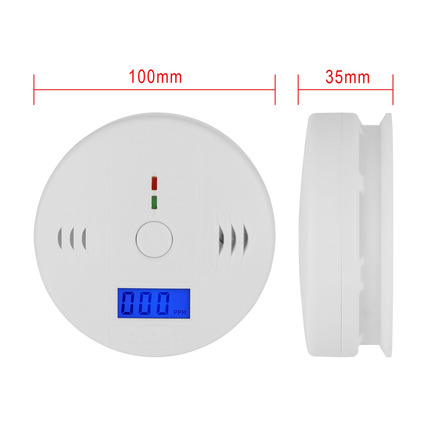 Carbon Monoxide Sensor Alarm