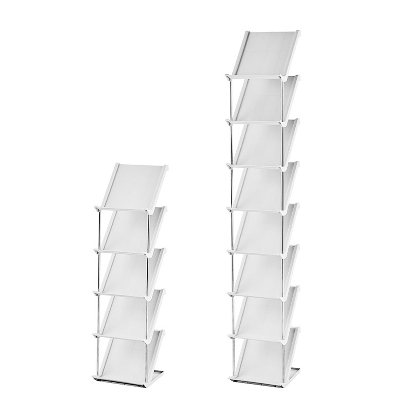 5-Tier Vertical Shoe Rack - Space-Saving Stackable Organizer