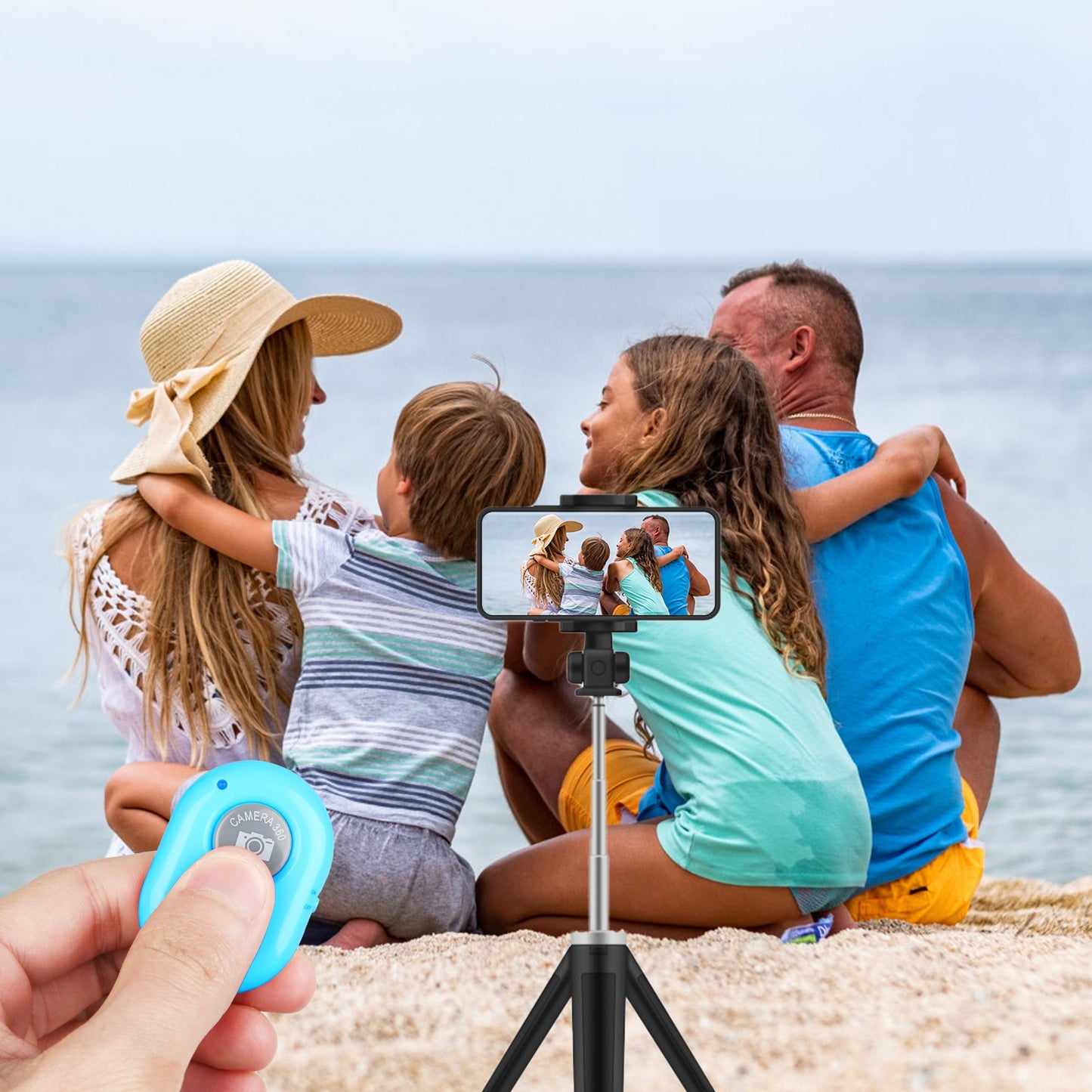 Wireless Camera Shutter Remote for iOS and Android