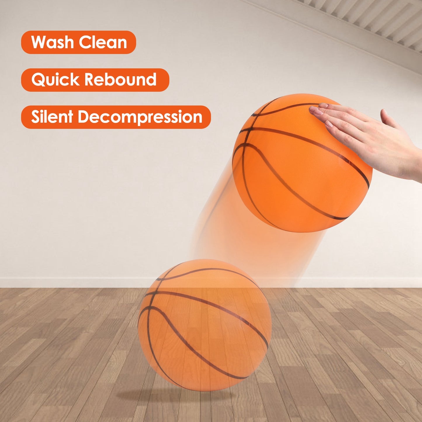 Silent Foam Basketball for Indoor Training
