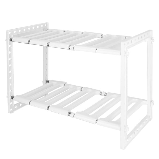 Under Sink Organizer 2-Tier Expandable Storage Rack