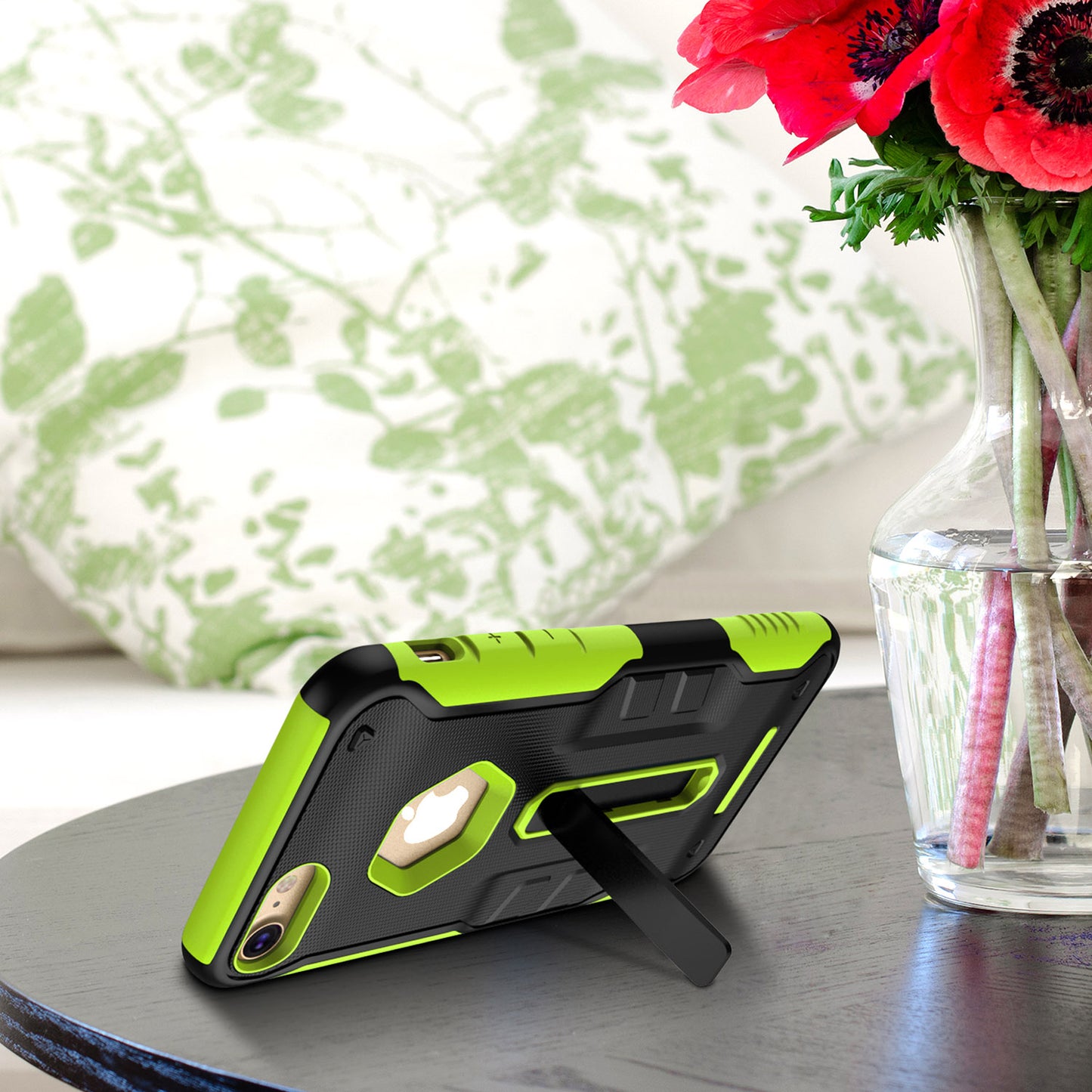 iPhone 8 Rugged Case with Magnetic Kickstand