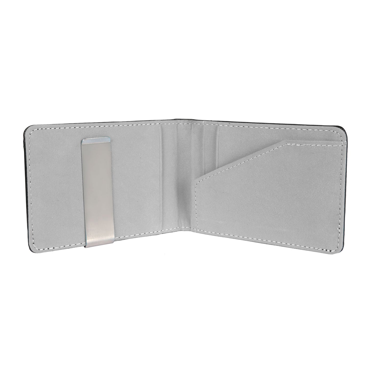 Unisex Leather Wallet Credit Card Holder