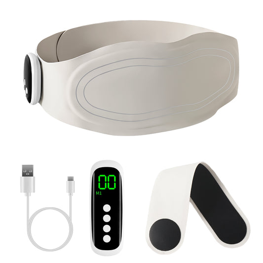 EMS Lower Back Massager Heating Pad with Remote Control