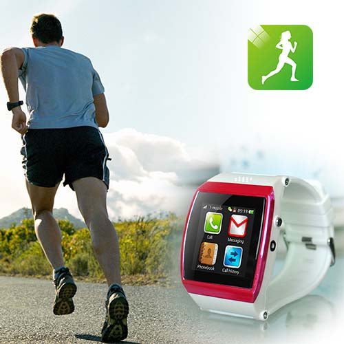 Smart Watch with Bluetooth Calling & Camera - Pink