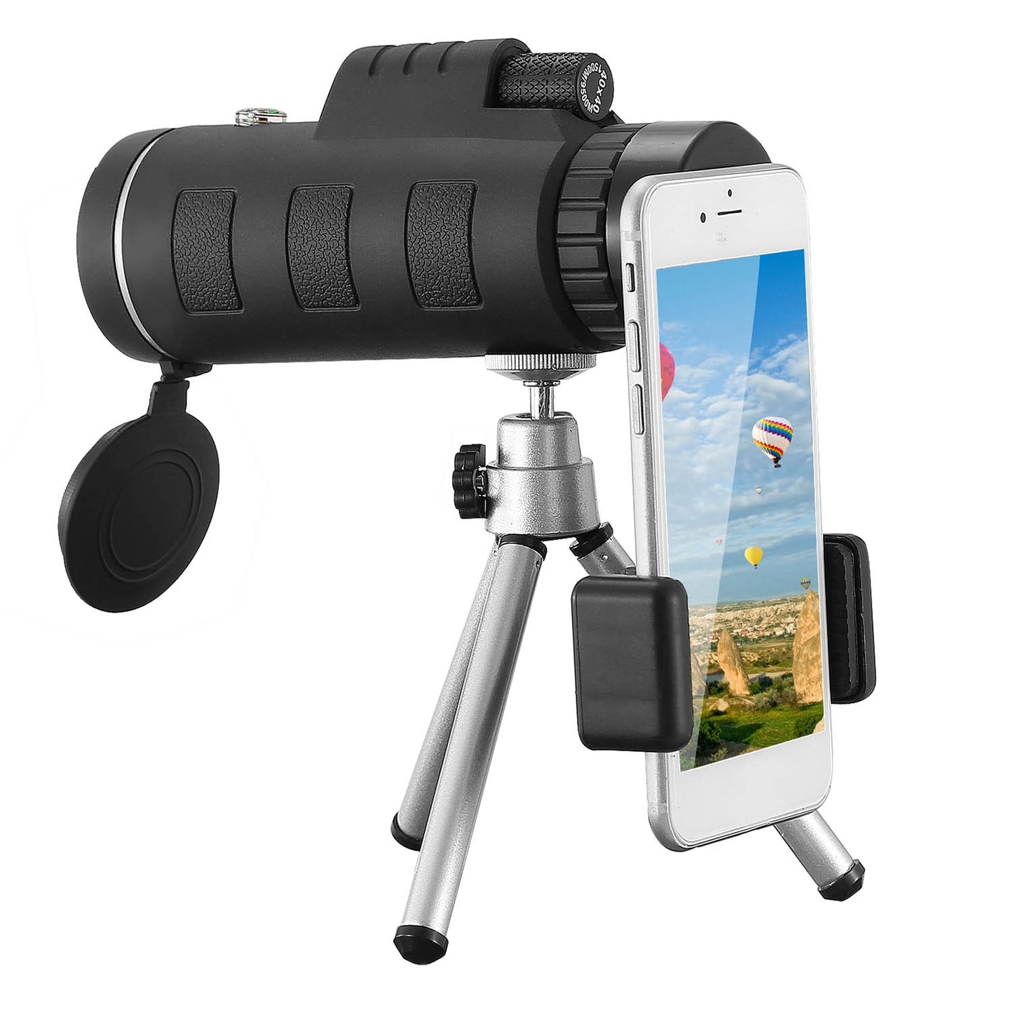 40x40 Monocular Telescope with Phone Adapter and Tripod