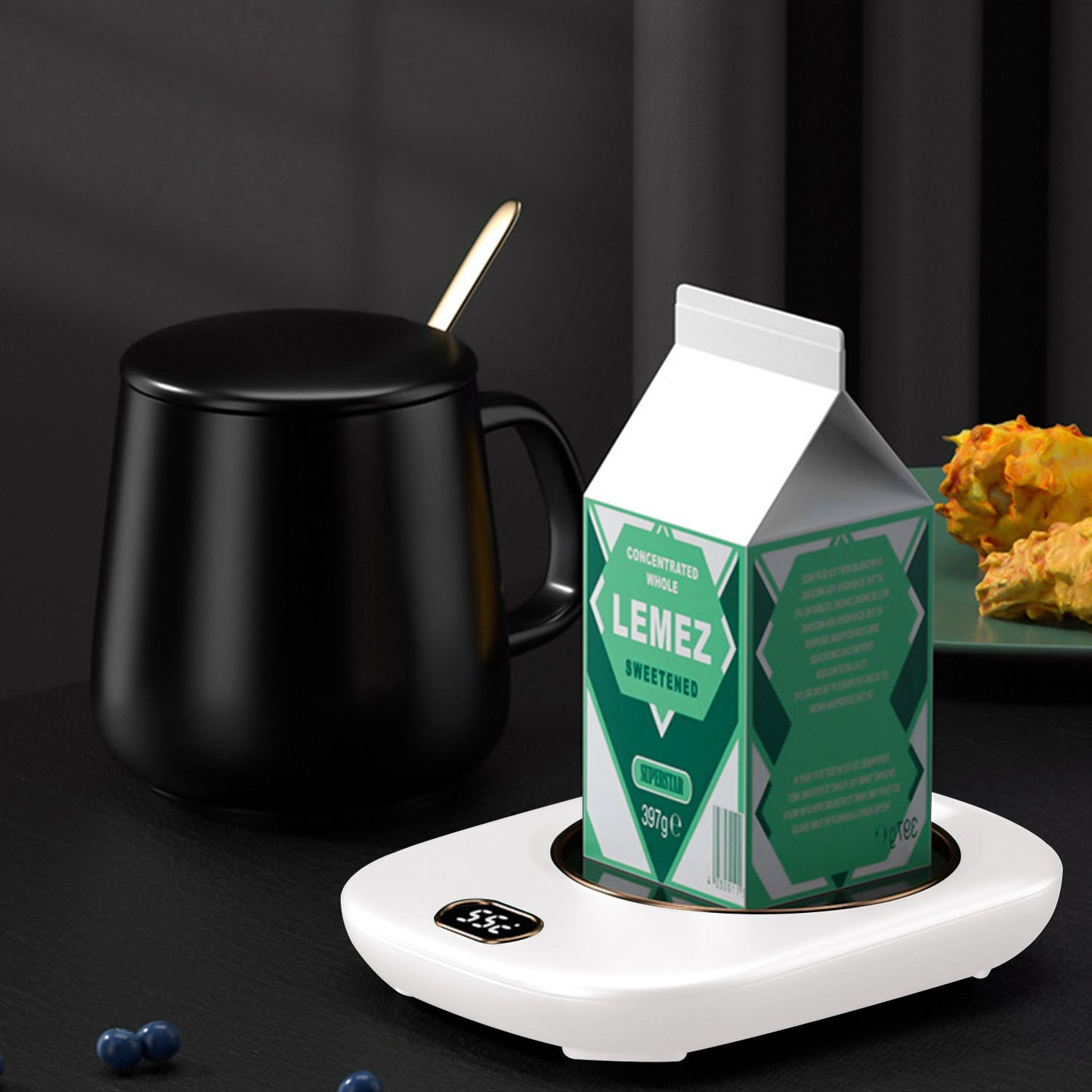 Electric Coffee Mug Warmer with 3 Temperature Settings