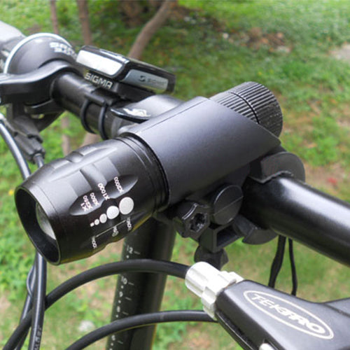 Bicycle Light Set with Q5 LED Headlights and Rear Light