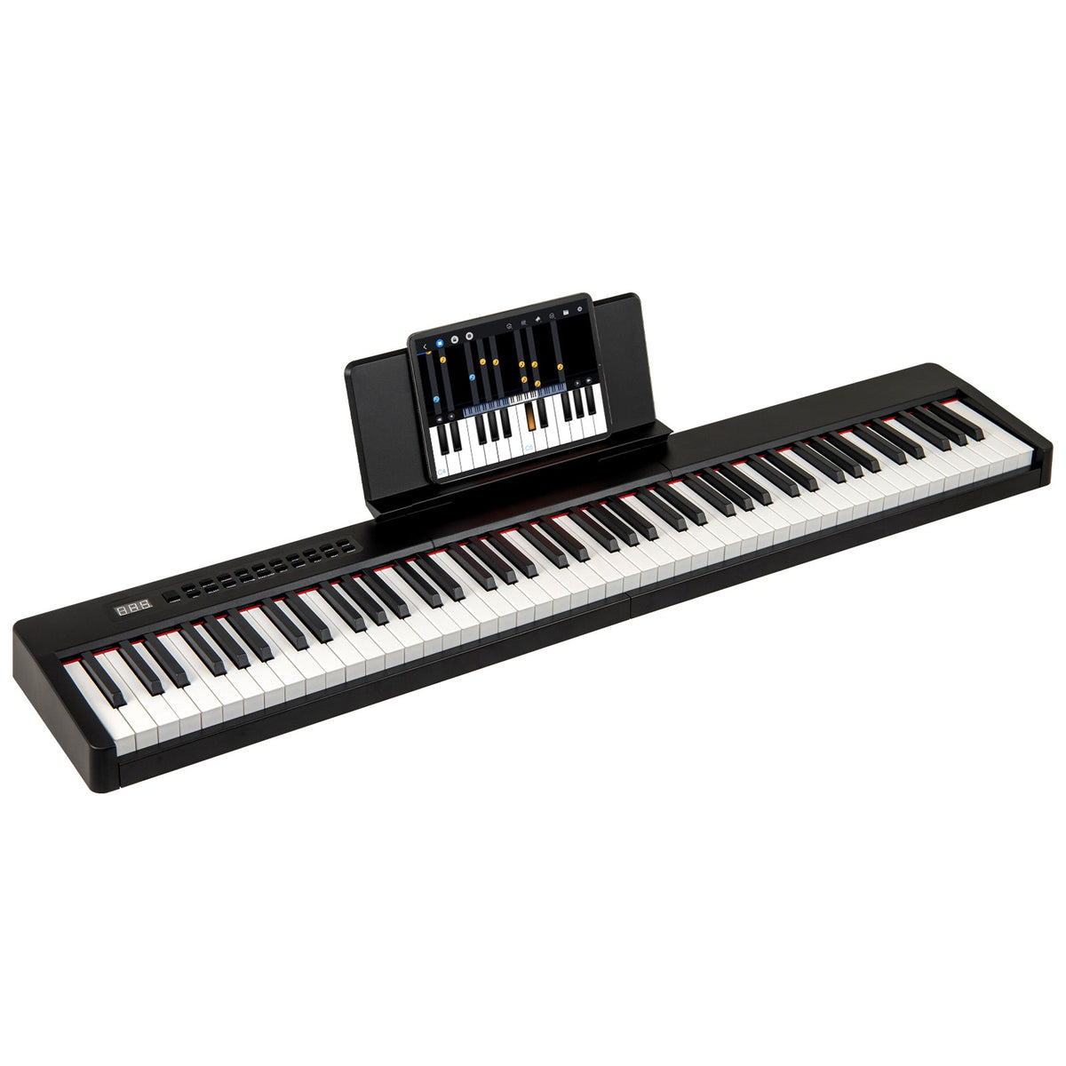 88 Keys Velocity-Sensitive Piano Keyboard with French DREAM Audio Source-Black