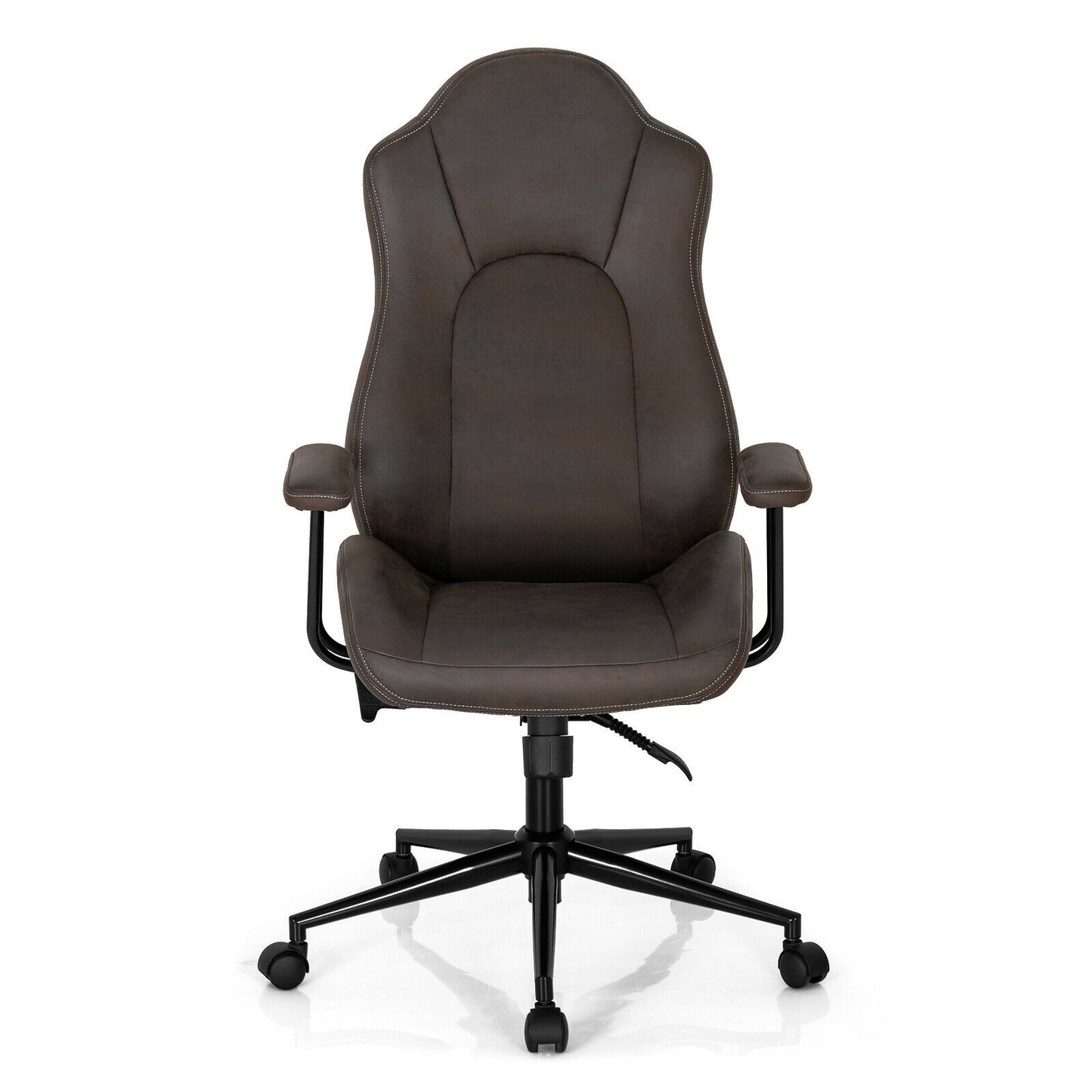 Executive Office Chair with Adjustable High Back and Armrests