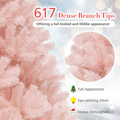 6/7 Feet Artificial Christmas Tree Hinged Full Fir Tree