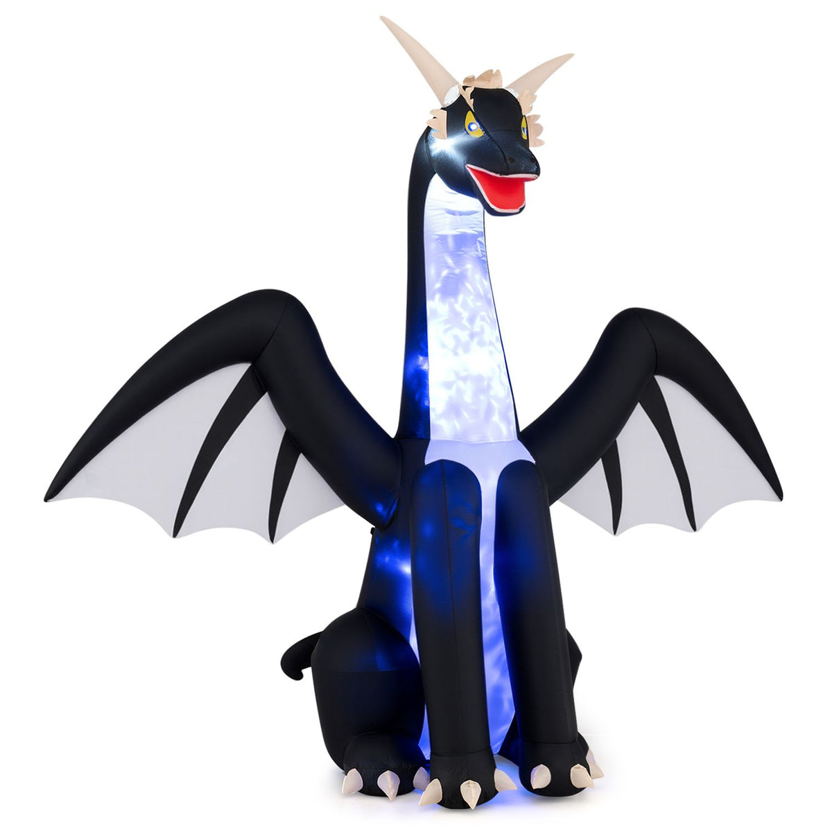 8 FTTall Halloween Inflatables Ice Dragon Outdoor Decoration