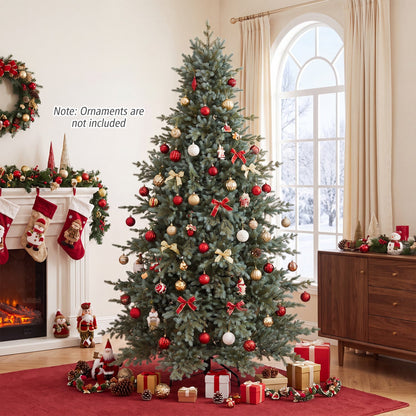 7 FT Pre-Lit Artificial Christmas Tree with 460 LED Lights