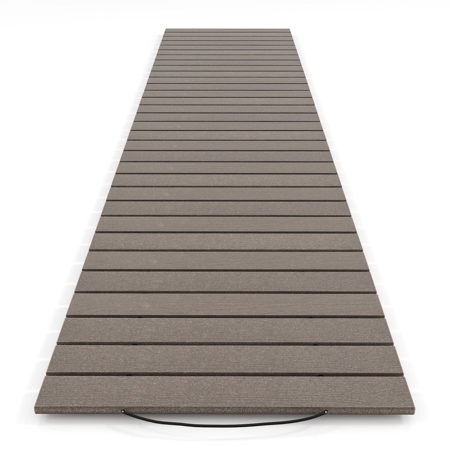 8 Ft Outdoor Garden Pathway Patio Roll Out Straight Walkways with Metal Wire Connection