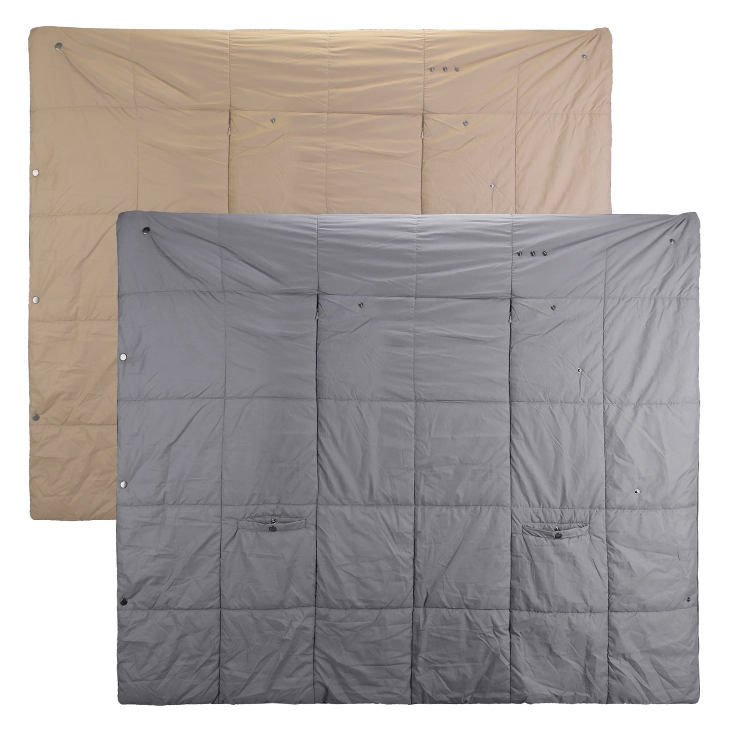 USB Heated Blanket Shawl with 6 Zones & 3 Heat Settings