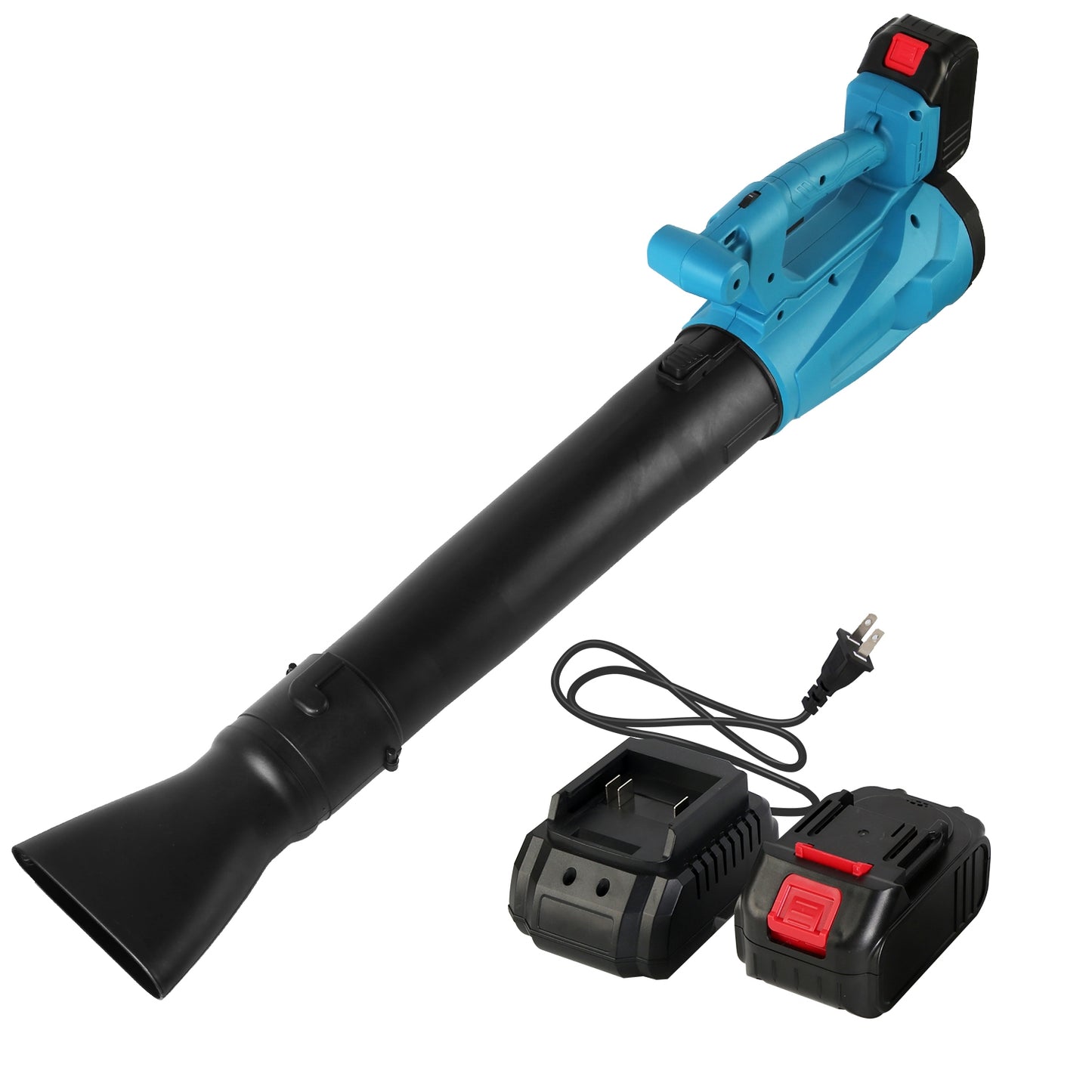 Cordless Leaf Blower 93MPH 431CFM with 2 Batteries