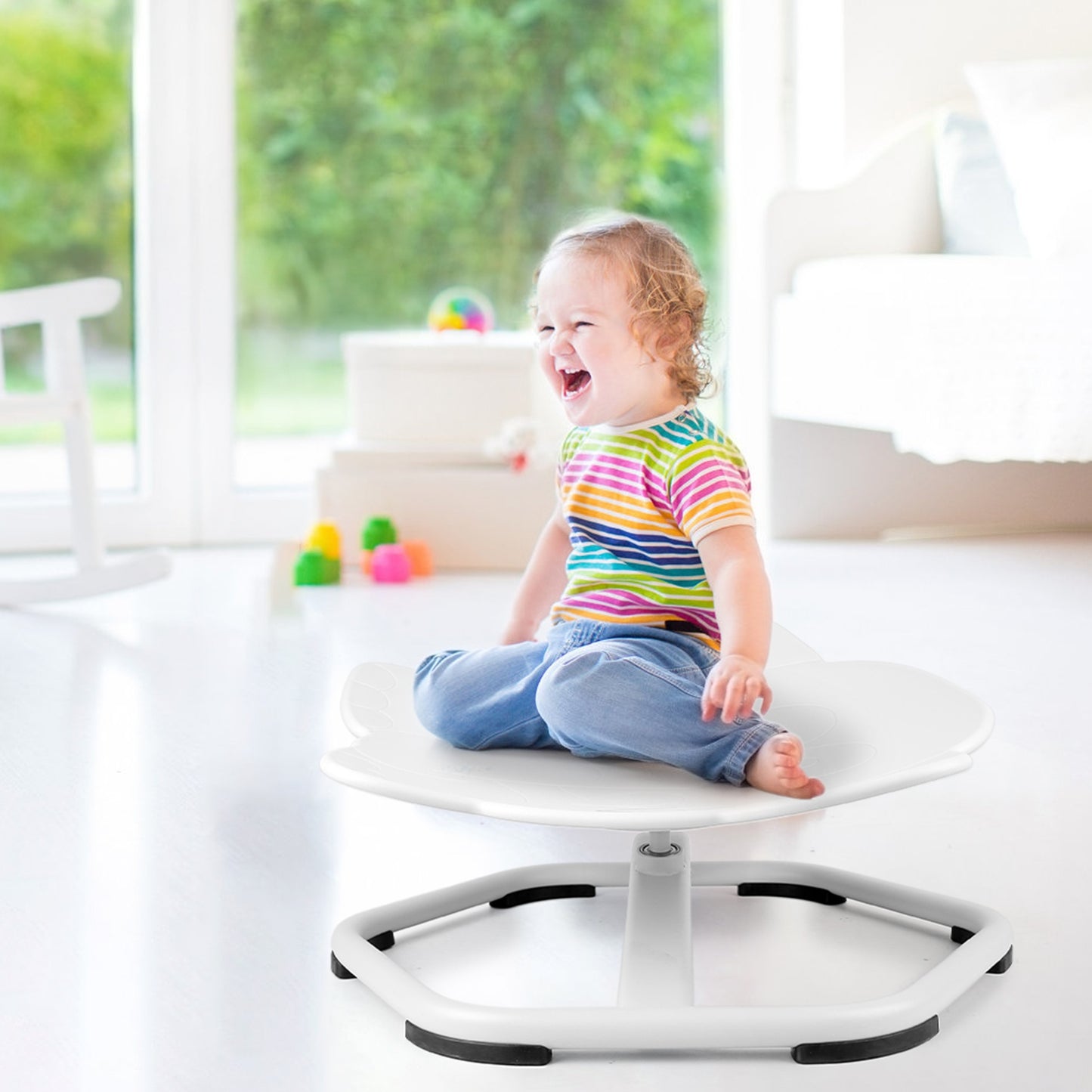 Kids Sensory Swivel Chair for Balance & Coordination Training