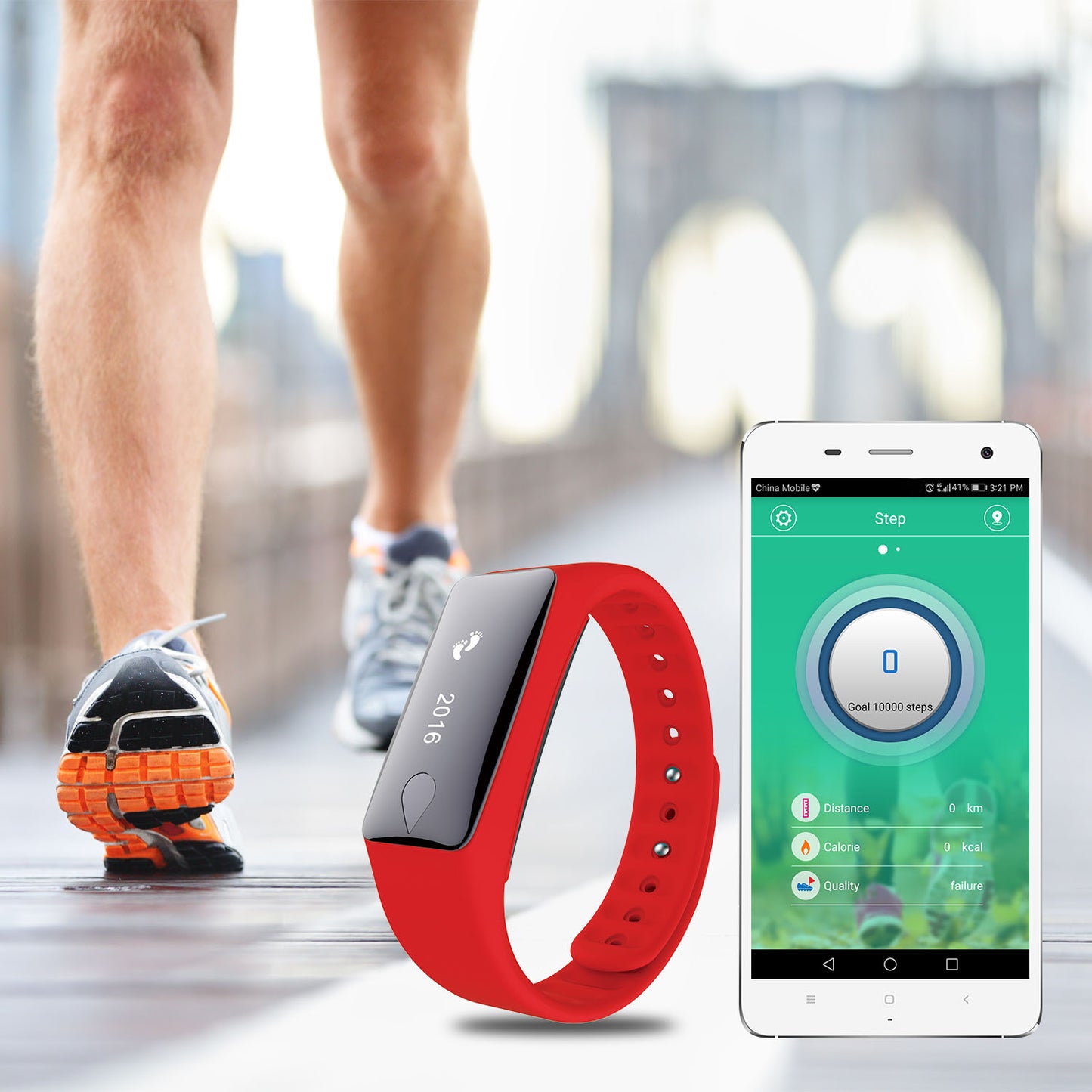 Fitness Tracker with Heart Rate Monitor and Sleep Tracking