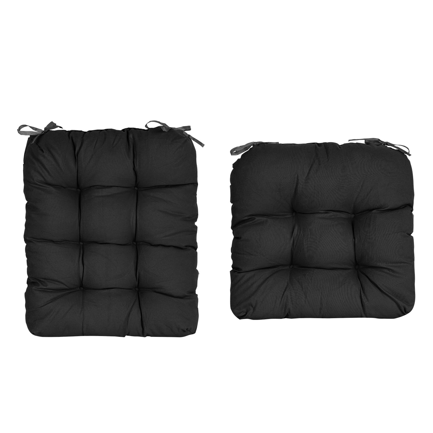 Rocking Chair Cushion Set with Non-Slip Ties - 2 Piece