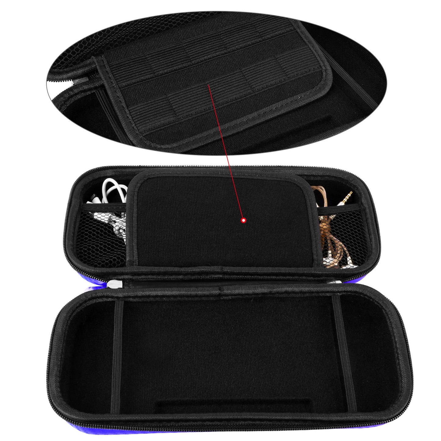 Hard Shell Carry Case for Nintendo Switch with Game Storage