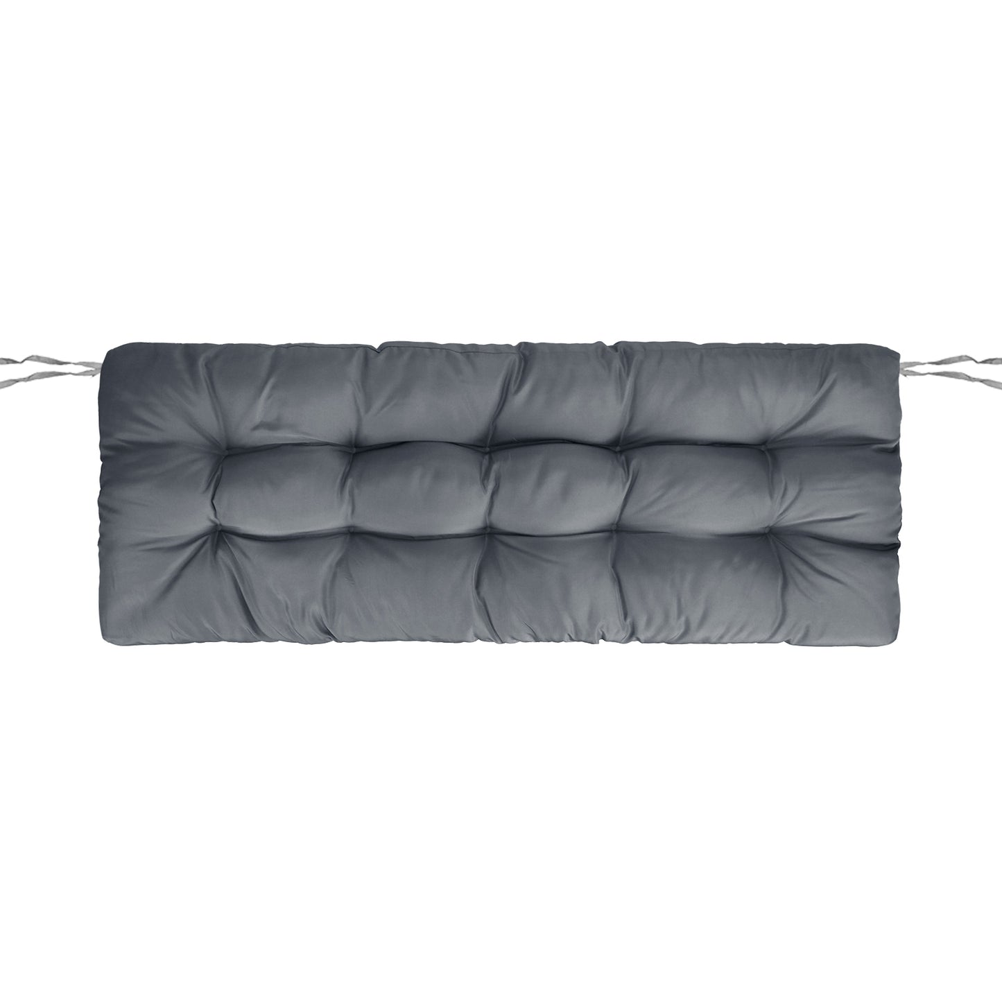 Bench Seat Cushion 51x20in Waterproof with Ties for Outdoor