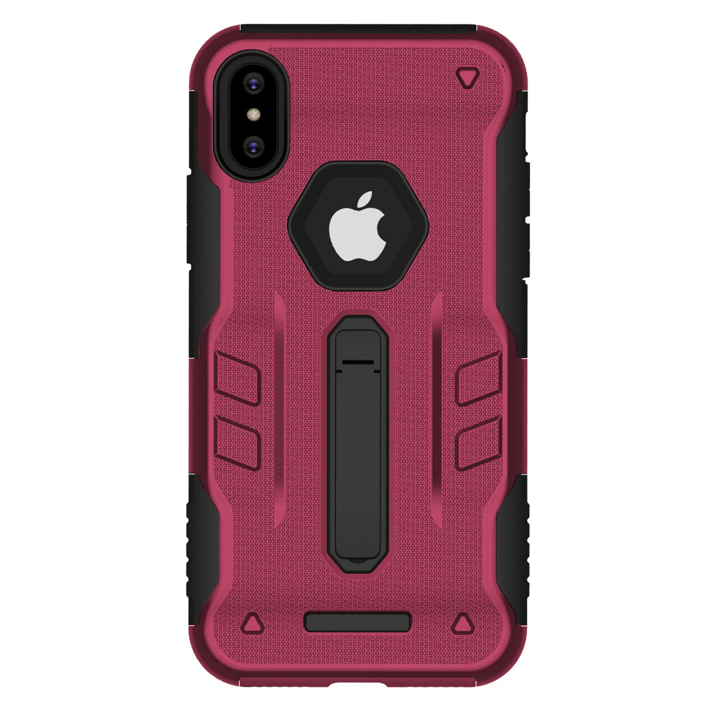 iPhone X Rugged Case with Kickstand - Dual Layer Protection