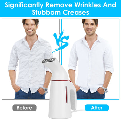 Portable Garment Steamer 700W with 30-Second Heat-Up