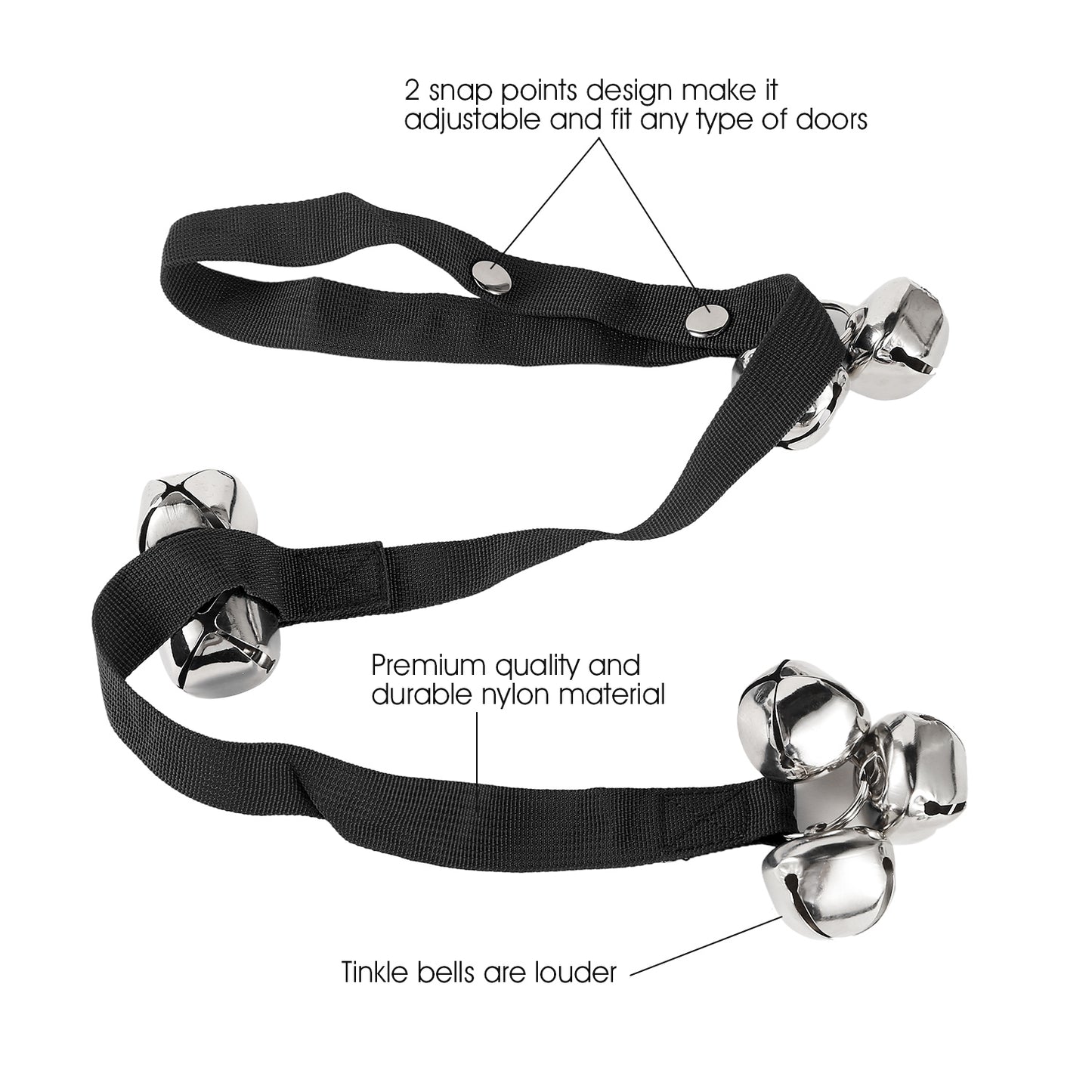 Dog Potty Training Doorbells with 7 Extra Loud Bells
