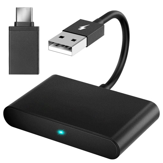 Wireless CarPlay Adapter for iPhone & Android - 5GHz WiFi