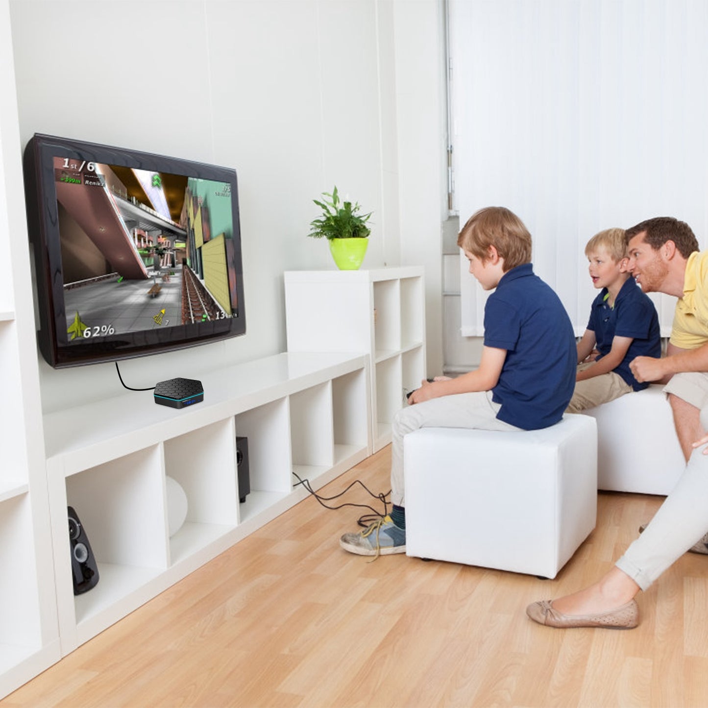 Android TV Box 4K Streaming Media Player with 3GB RAM