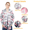 Women Open Front Cardigan Long Sleeve Shawl