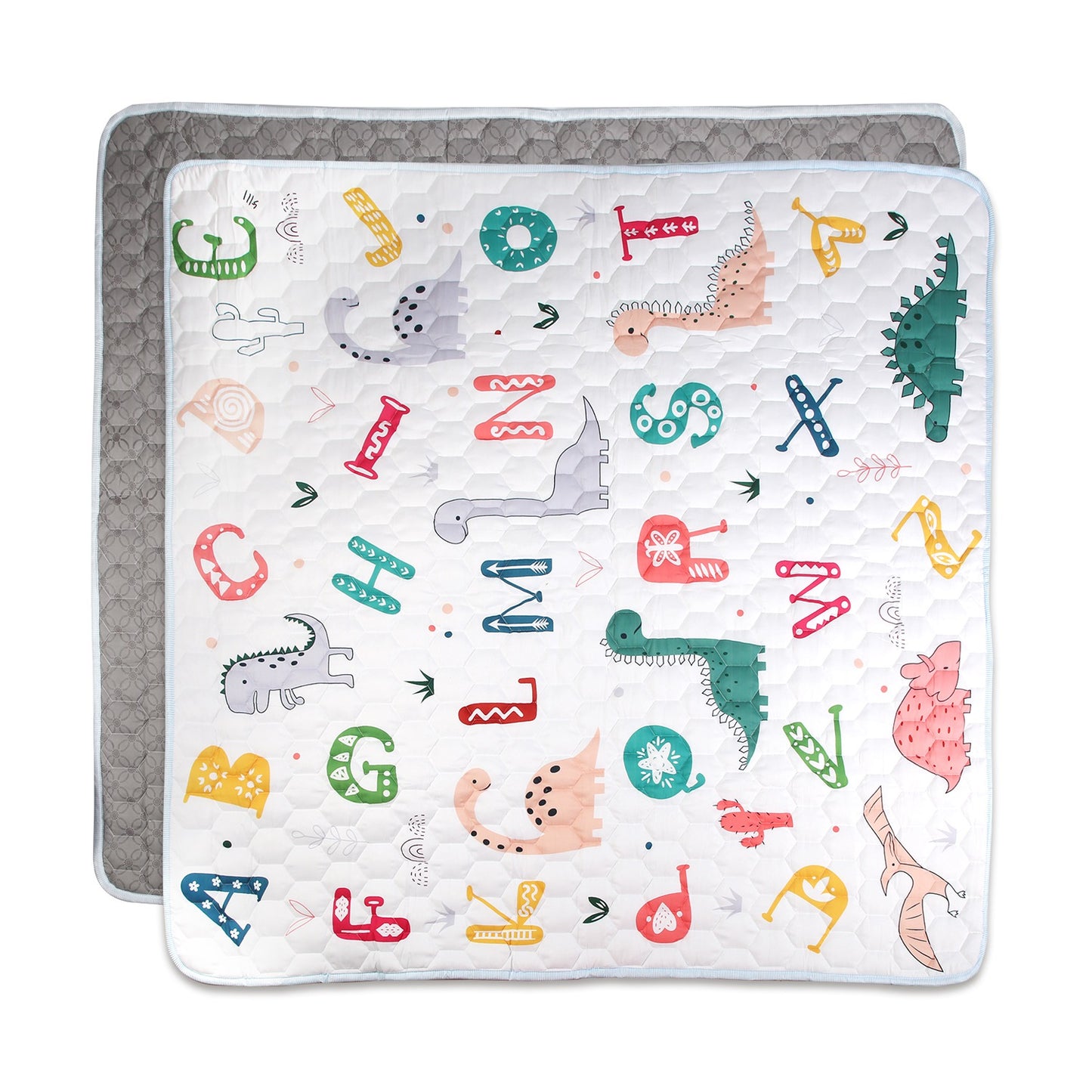 Baby Play Mat 50x50IN Non-Slip Foldable Crawling Mat