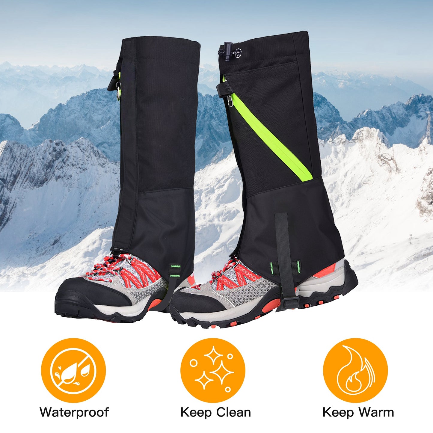 Leg Gaiters Waterproof Snow Boot