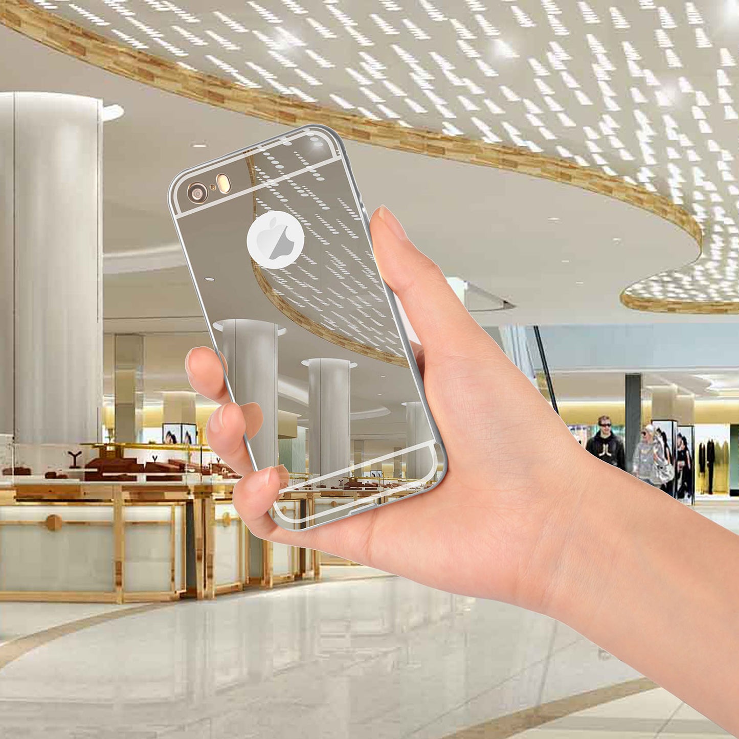 Mirror Case for iPhone 5/5s - Slim Shock-Resistant Protection