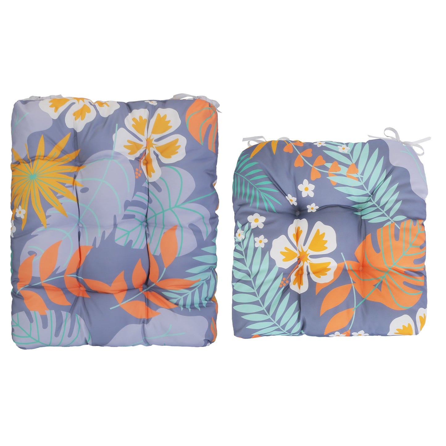 Rocking Chair Cushion Set - Waterproof with Non-Slip Ties