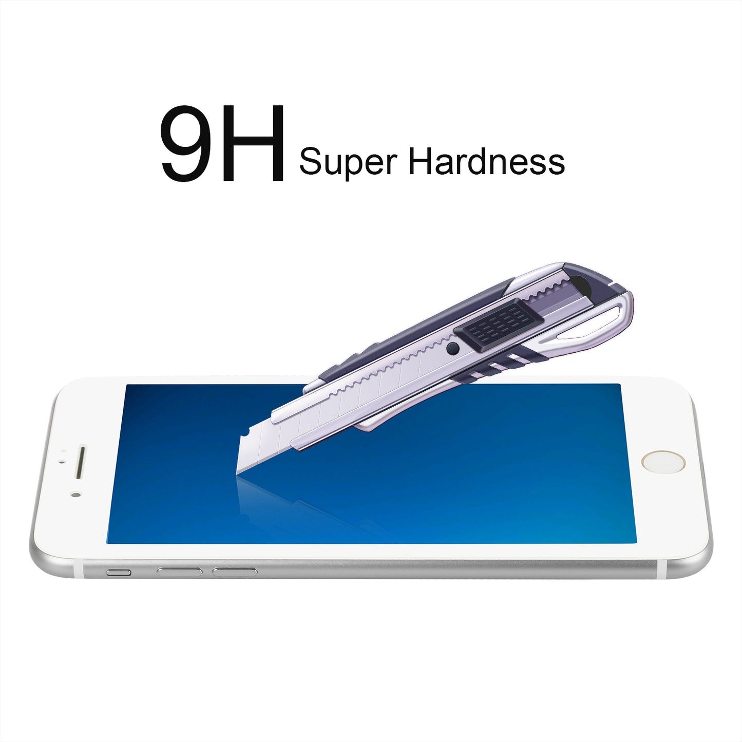 iPhone 7 Tempered Glass Screen Protector with 3D Curved Edges
