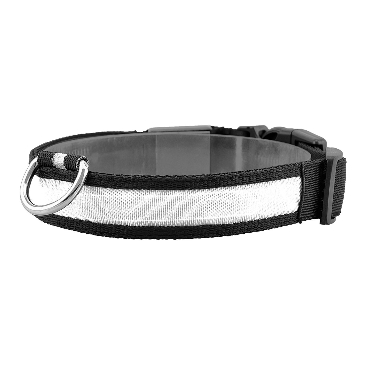 LED Dog Collar USB Rechargeable with Night Safety Lights