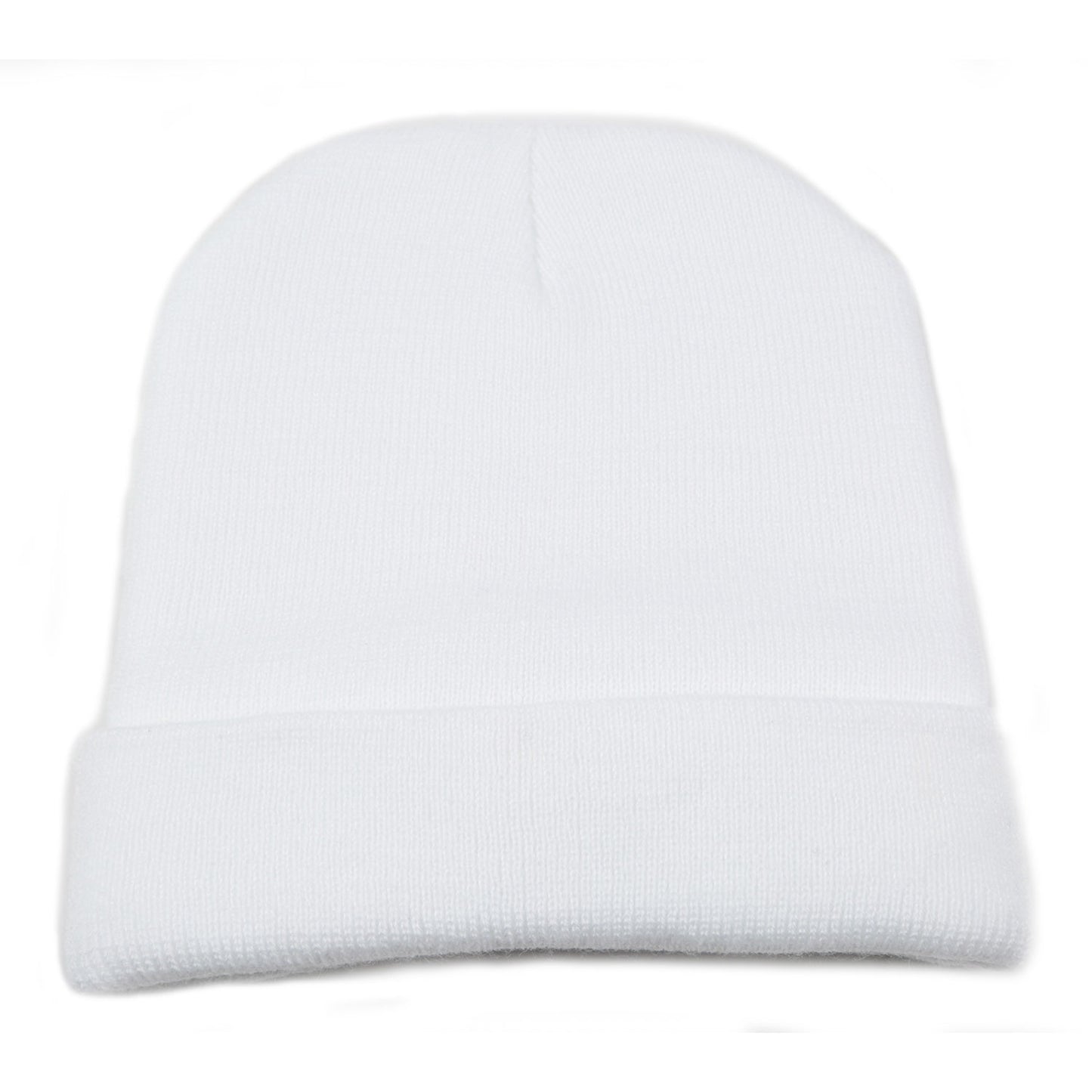 LED Knitted Beanie with Built-In Headlamp for Hands-Free Light