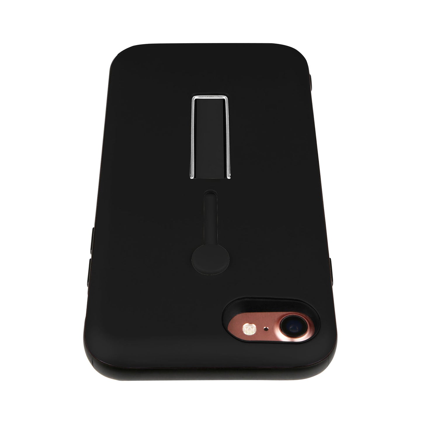 iPhone 8 Case with Finger Strap and Kickstand