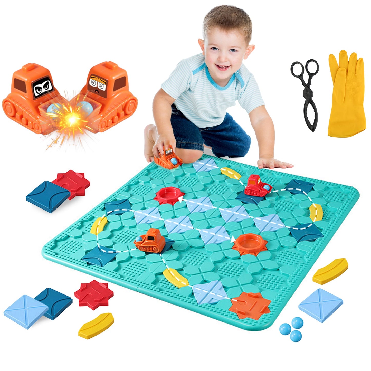 Logical Road Builder Puzzle Game for Kids Ages 3-8