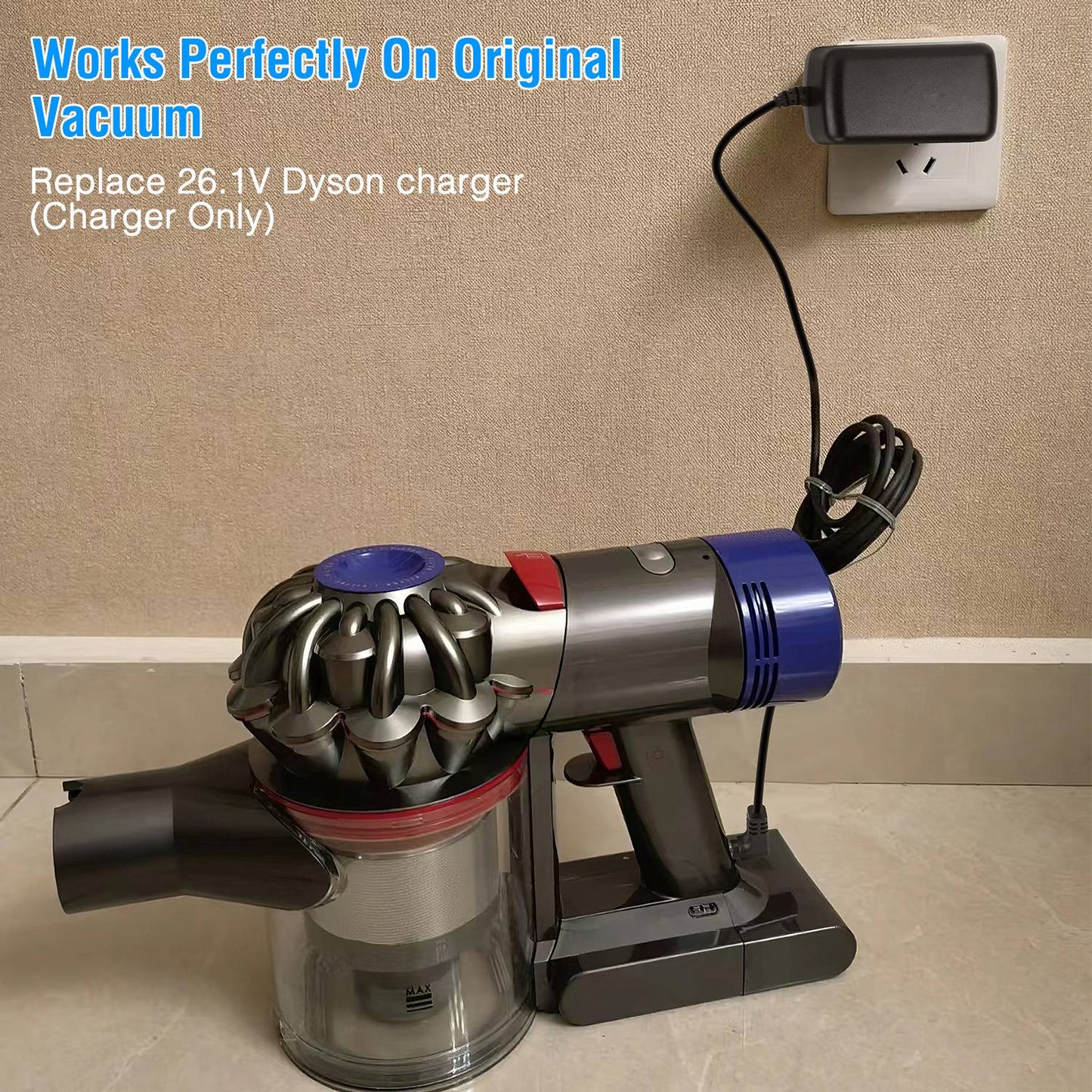 Dyson Vacuum Charger for V6 V7 V8 Series Cordless Models