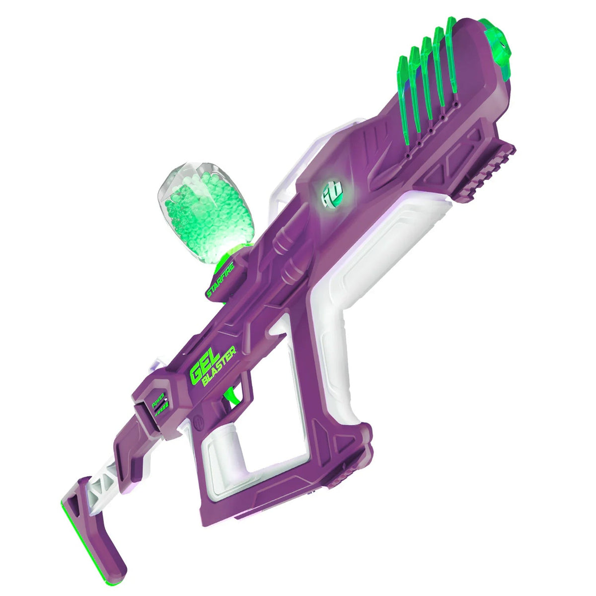 Gel Blaster Starfire XL Glow-in-The-Dark Blaster Toy Gun High Performance Splat Gun Toy with 6000 Gellets 170-250 FPS